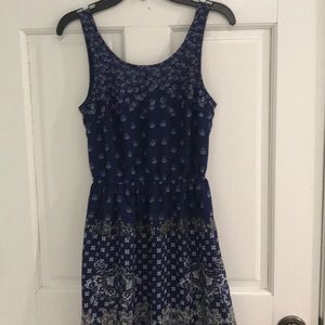 H&M Blue Bandanna Dress
